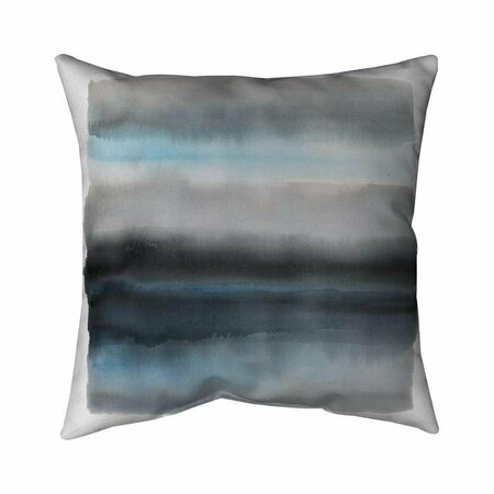 BEGIN HOME DECOR 26 x 26 in. Shade of Blue-Double Sided Print Indoor Pillow 5541-2626-AB59